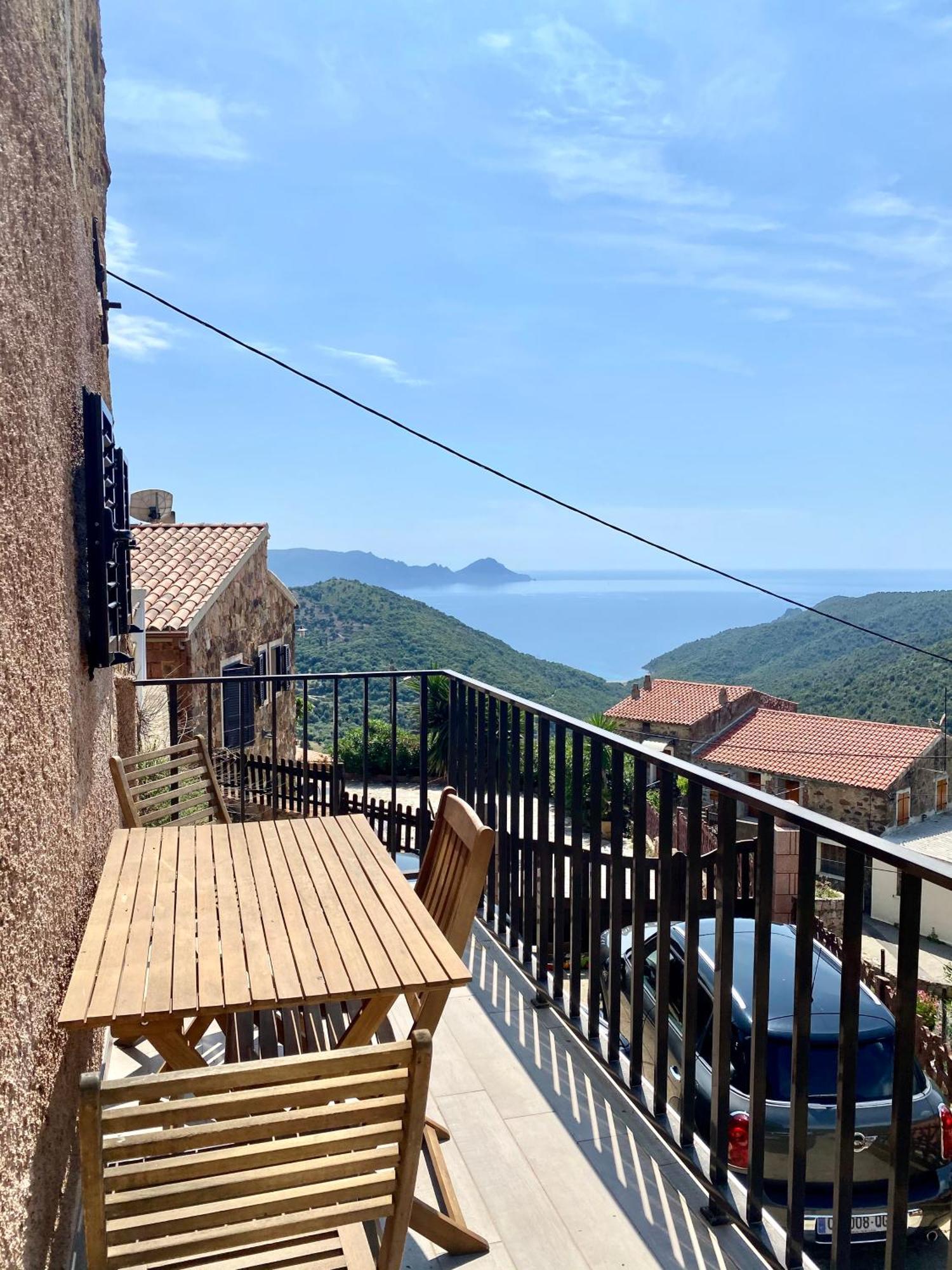 Studio Terrasse Vue Mer Clim Wifi Parking Partinello Exterior photo